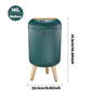 Automatic Trash Can with Lid, Small Plastic Smart