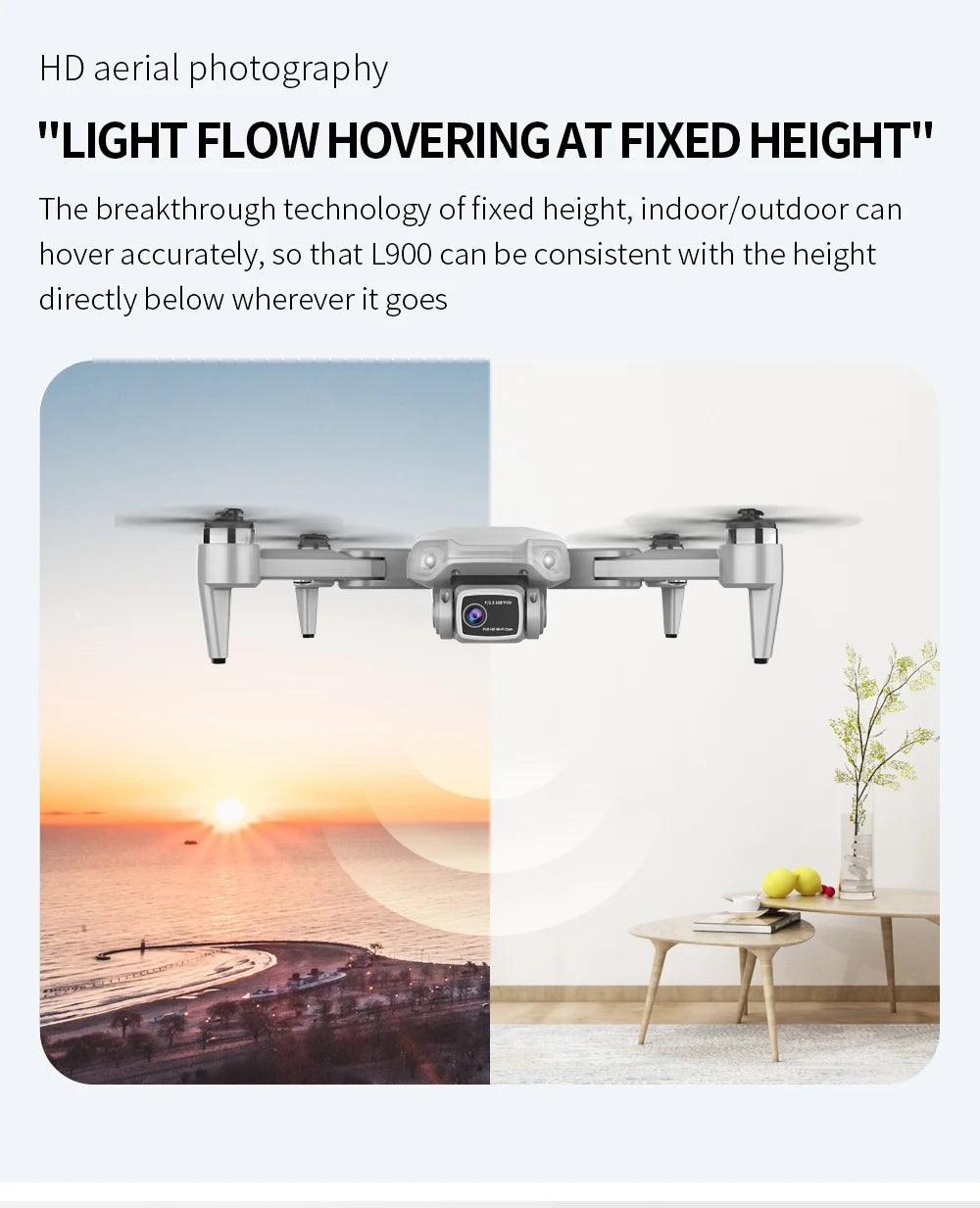 Drone L900 Pro 4K Professional 5G GPS HD