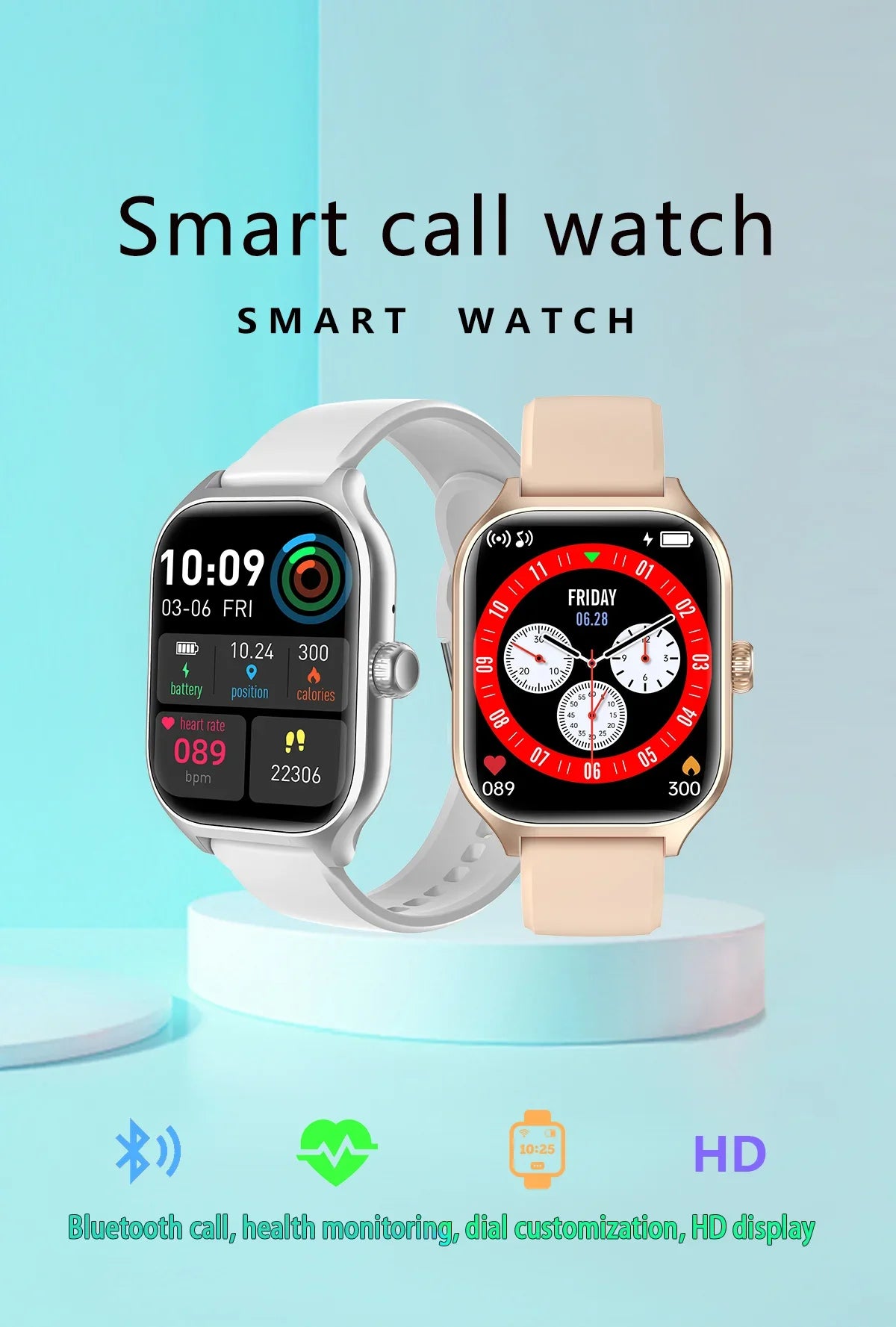 2025 Smart Watch Android IOS Phone 2.01 Inch