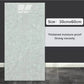 10pcs 3D Wall Sticker classic imitation marble Brick