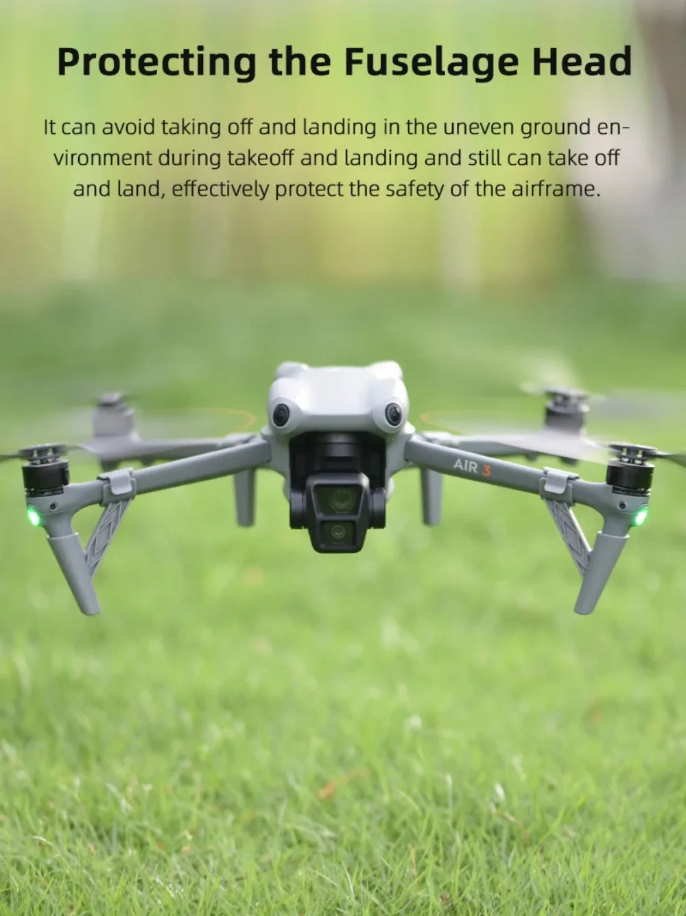 Lightweight Landing Gear for DJI Air 3 Increase