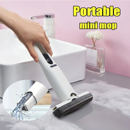 Powerful Squeeze Mini Mop Folding Home Cleaning Mops