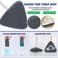 Rotatable Telescopic Triangle Mop 360° Spin Cleaning Mop