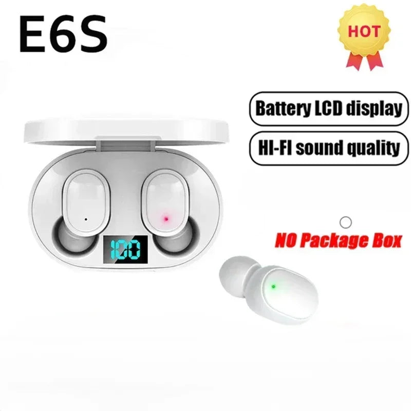 E6S Wireless Bluetooth Microphone Headphones