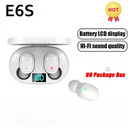 E6S Wireless Bluetooth Microphone Headphones