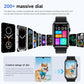 2025 New Smart Watch Men LED Bluetooth Call