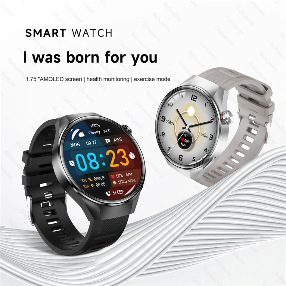 2025 True AMOLED Smart Watch Full touch Screen