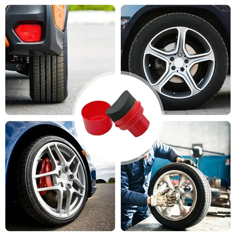NEW Car Sponge Tire Waxing Sponge Car Wax