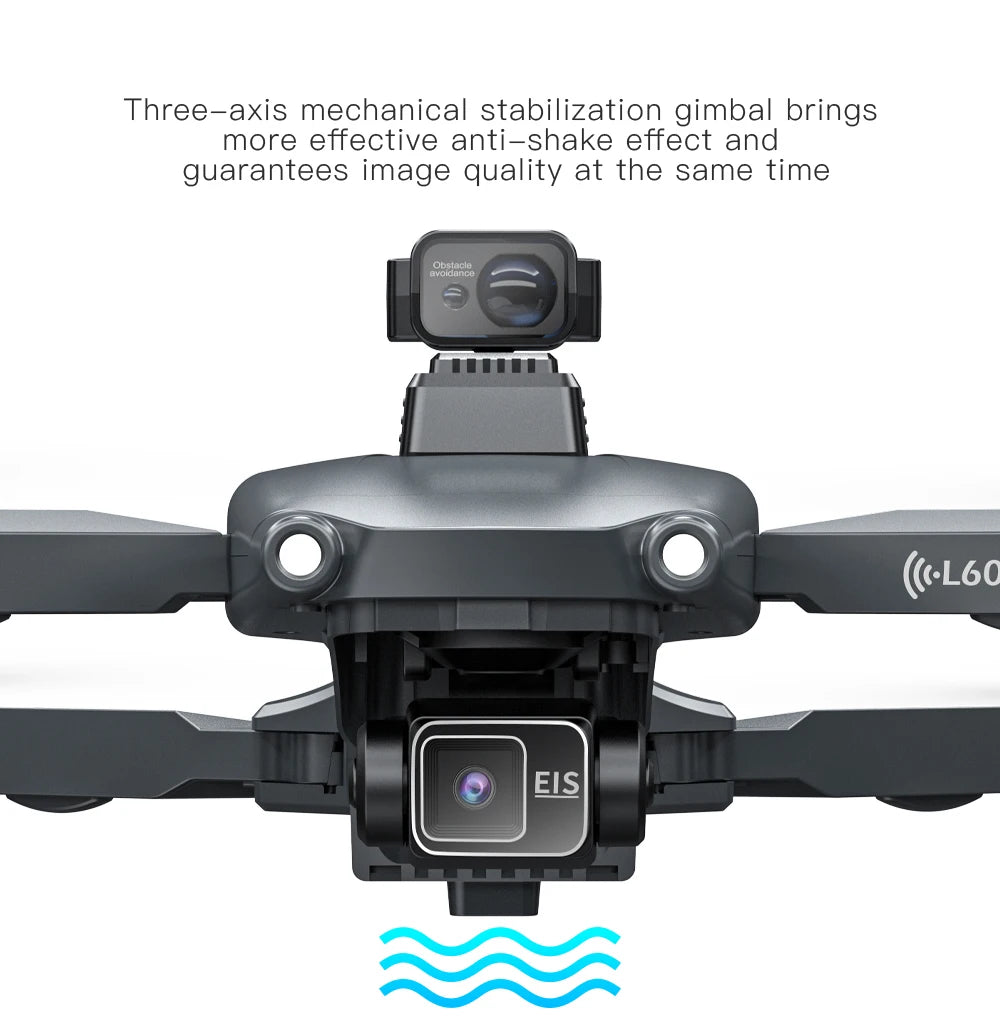 L600 PRO MAX GPS Drone Professional 4K 3-Axis