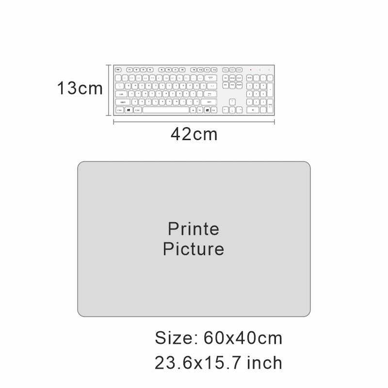 Custom Print Mouse Pad Diy Large Playmat Gaming