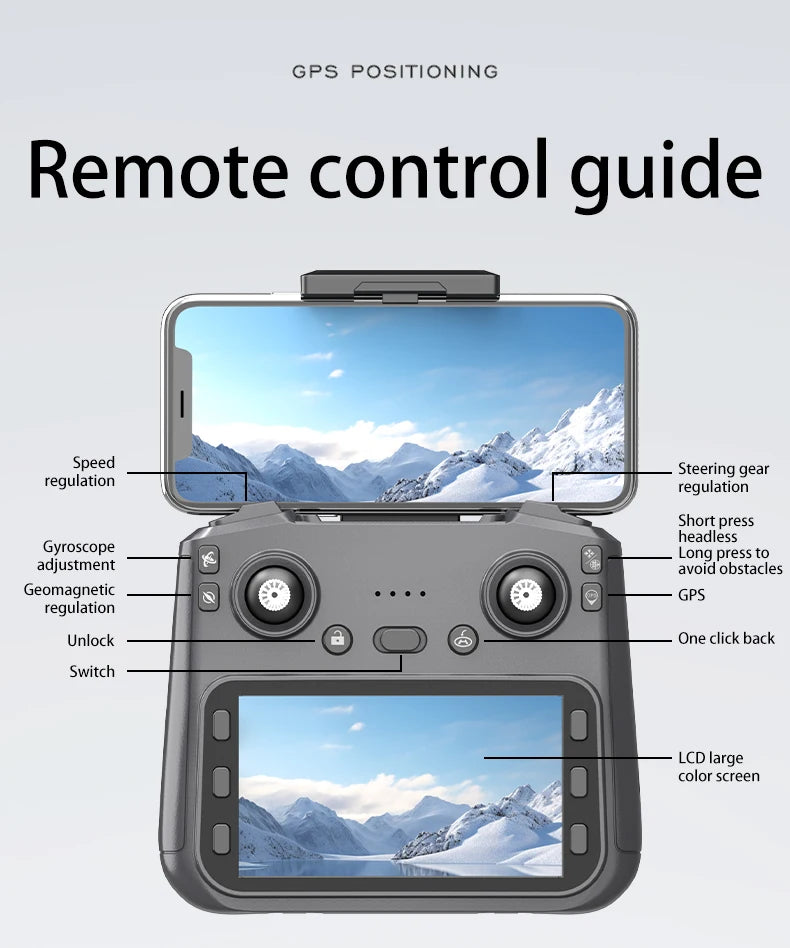 L600-1 Pro MAX GPS Drone 4K Professional HD
