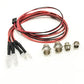RC LED Light Kit Headlamps for 1/10 1/8