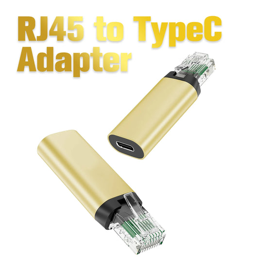 USB C to RJ45 Adapter Ethernet connector 1Gbps