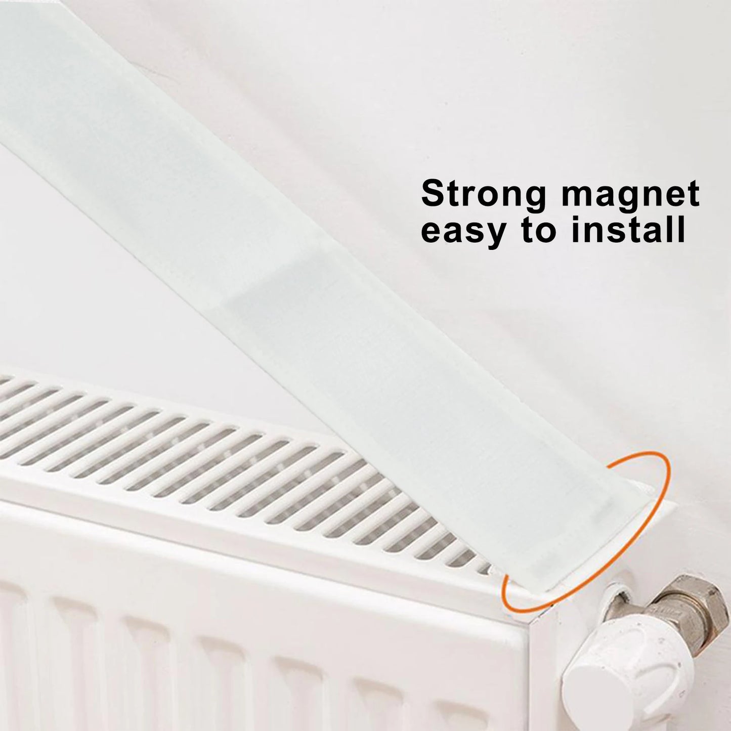 1pc Radiator Dust Cover 40/60/80/100/120/140/160/200x10cm Block Decorative Radiator