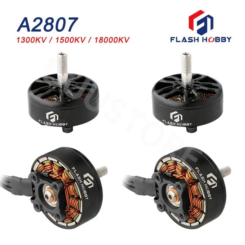 4pcs FLASHHOBBY A2807 2807 6S 1300KV 5S 1500KV