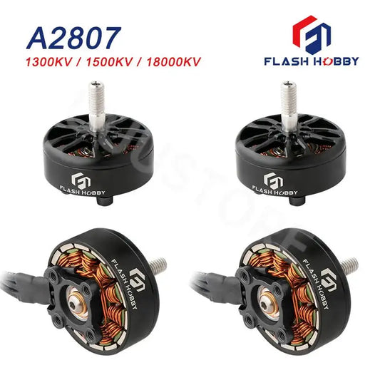4pcs FLASHHOBBY A2807 2807 6S 1300KV 5S 1500KV