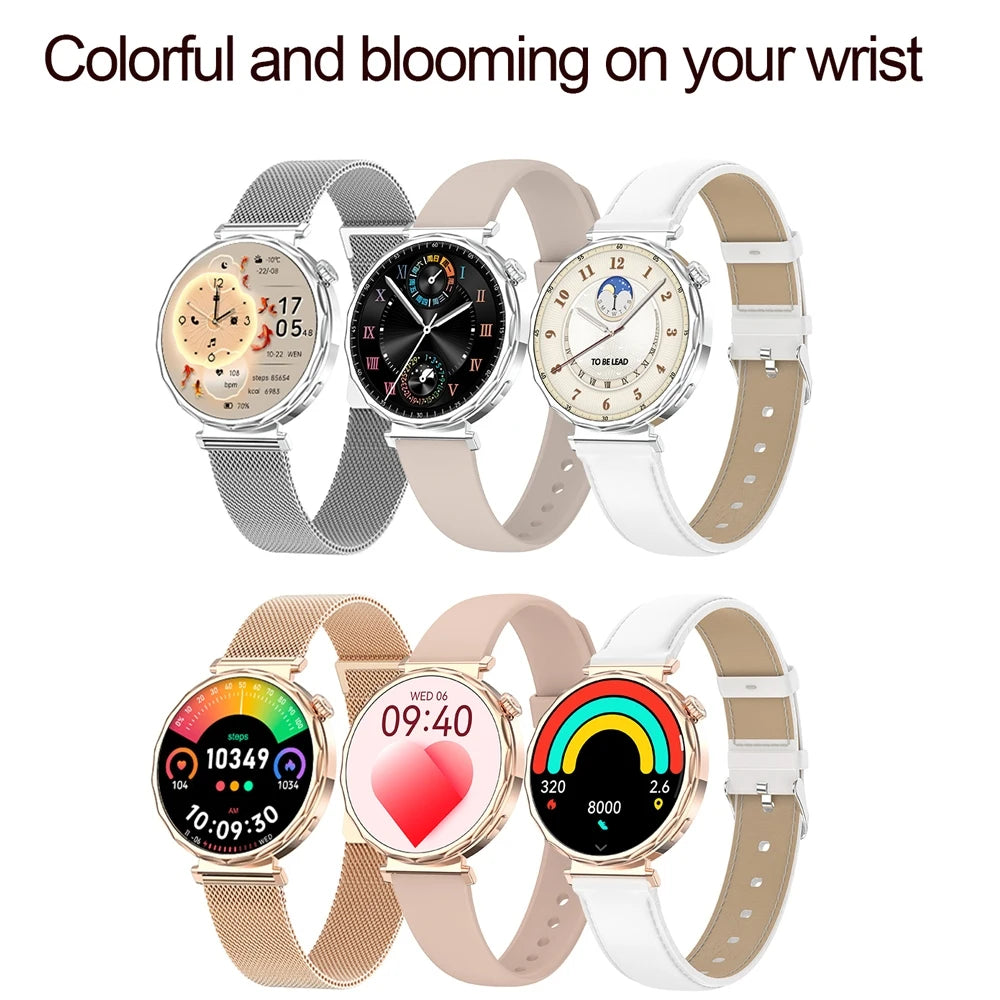 2025 New GPS Tracking Smartwatch Women AMOLED HD