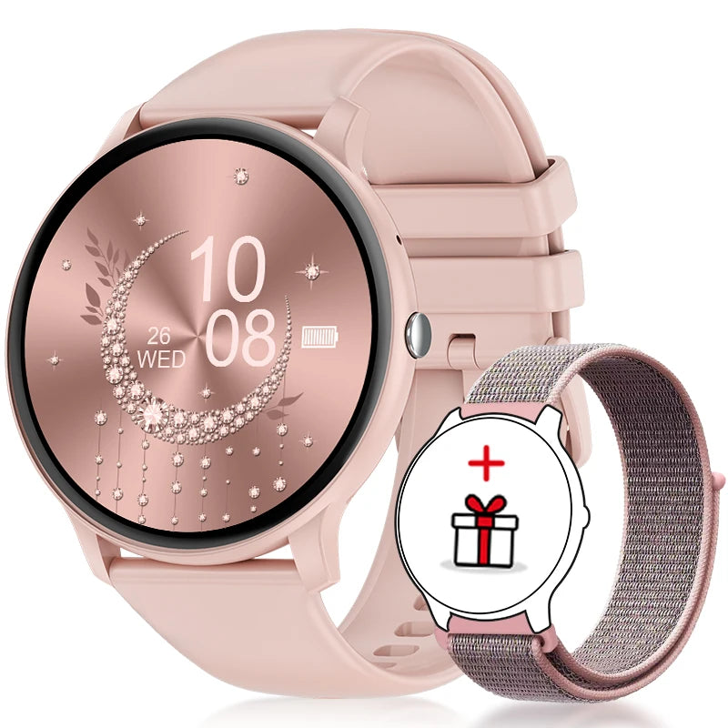 2025 New Smart Watch Women Men Bluetooth Call