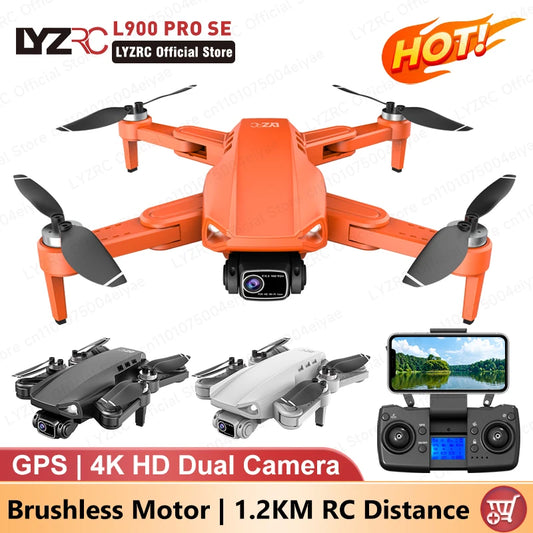 LYZRC L900 PRO SE 4K Professional HD Dual