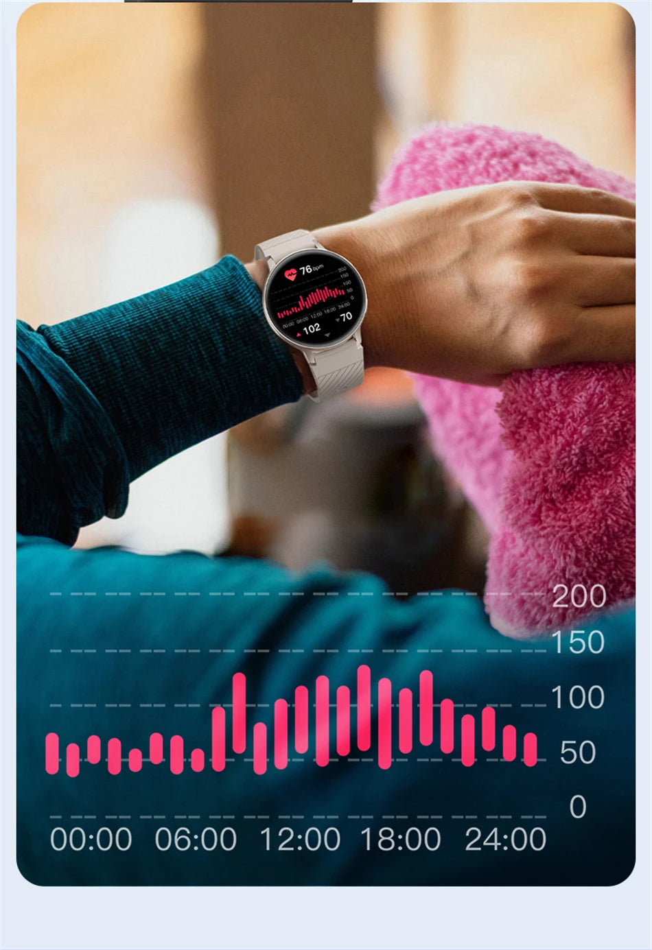 LIGE 2025 Smart Watch Women Bluetooth Call Custom