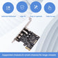 PCI Expansion Card 4-Ports (Type-C+A) USB 3.2 Expansion