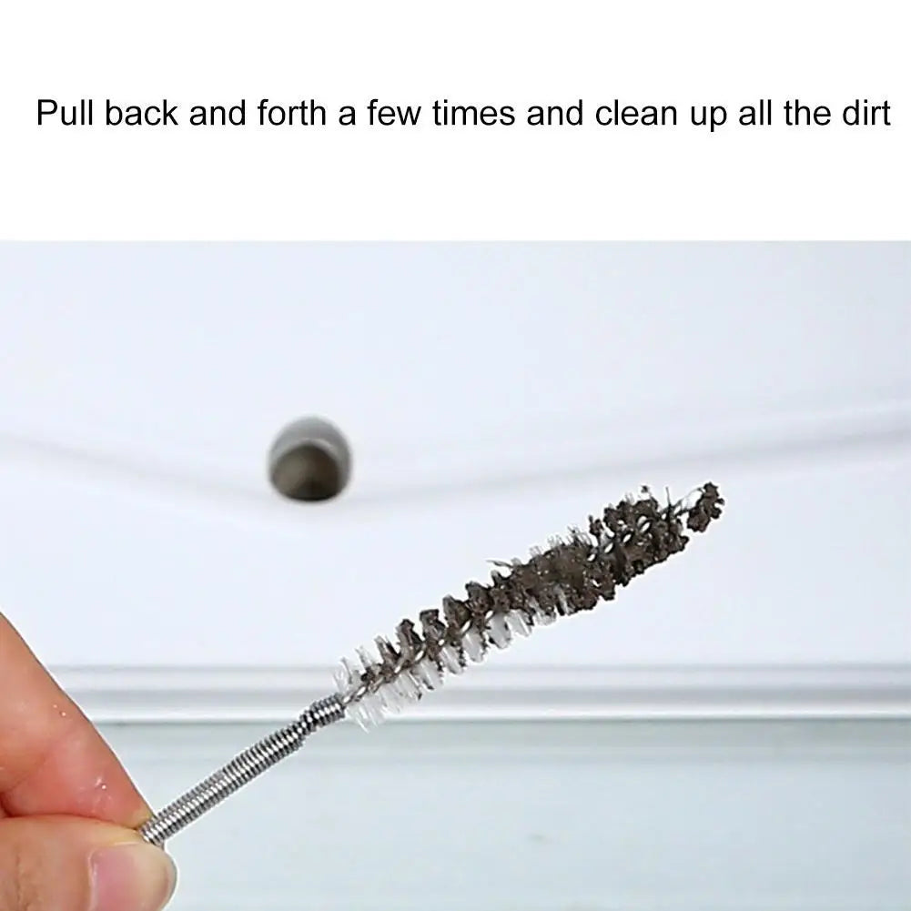 Car Drain Dredge Cleaning Scrub Brush Drain Hoses