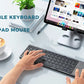 Seenda Foldable Wireless Bluetooth Keyboard Rechargeable Folding Portable
