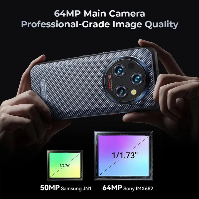 Oukitel WP35 5G Rugged Smartphone 11000 mAh 24GB+256GB