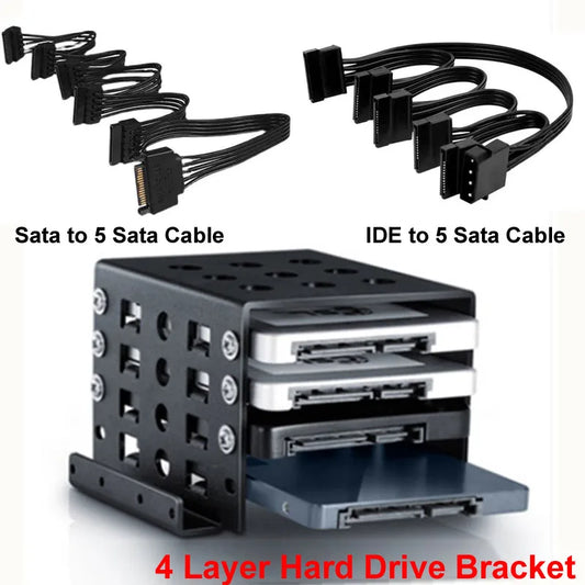 Aluminium alloy Hard Disk Drive Braket Holder Stand