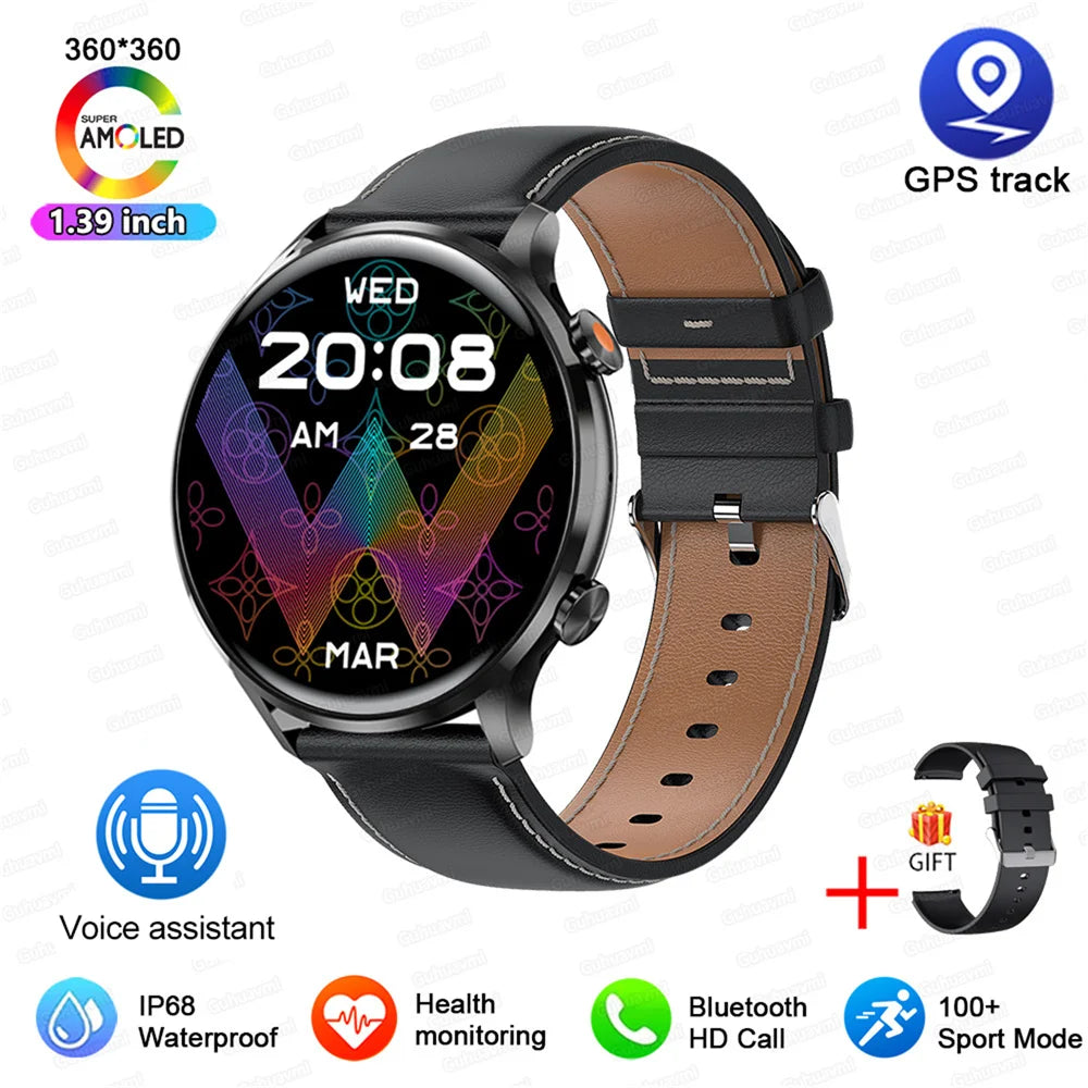 2025 New Smartwatch Women AMOLED HD Screen Always