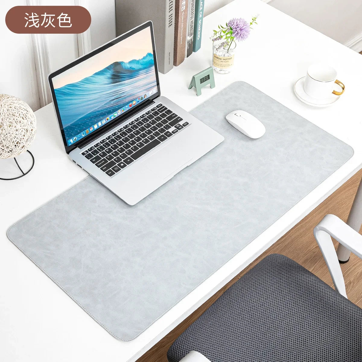Desk Pad Waterproof PU Mouse Pad Desk Mat