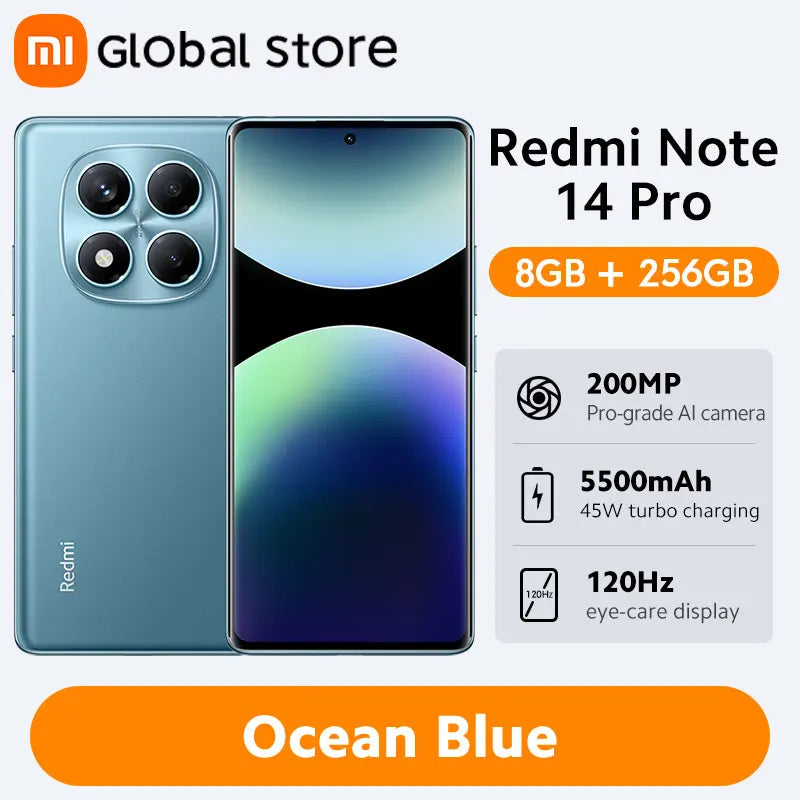 World Premiere Global Version Xiaomi Redmi Note 14