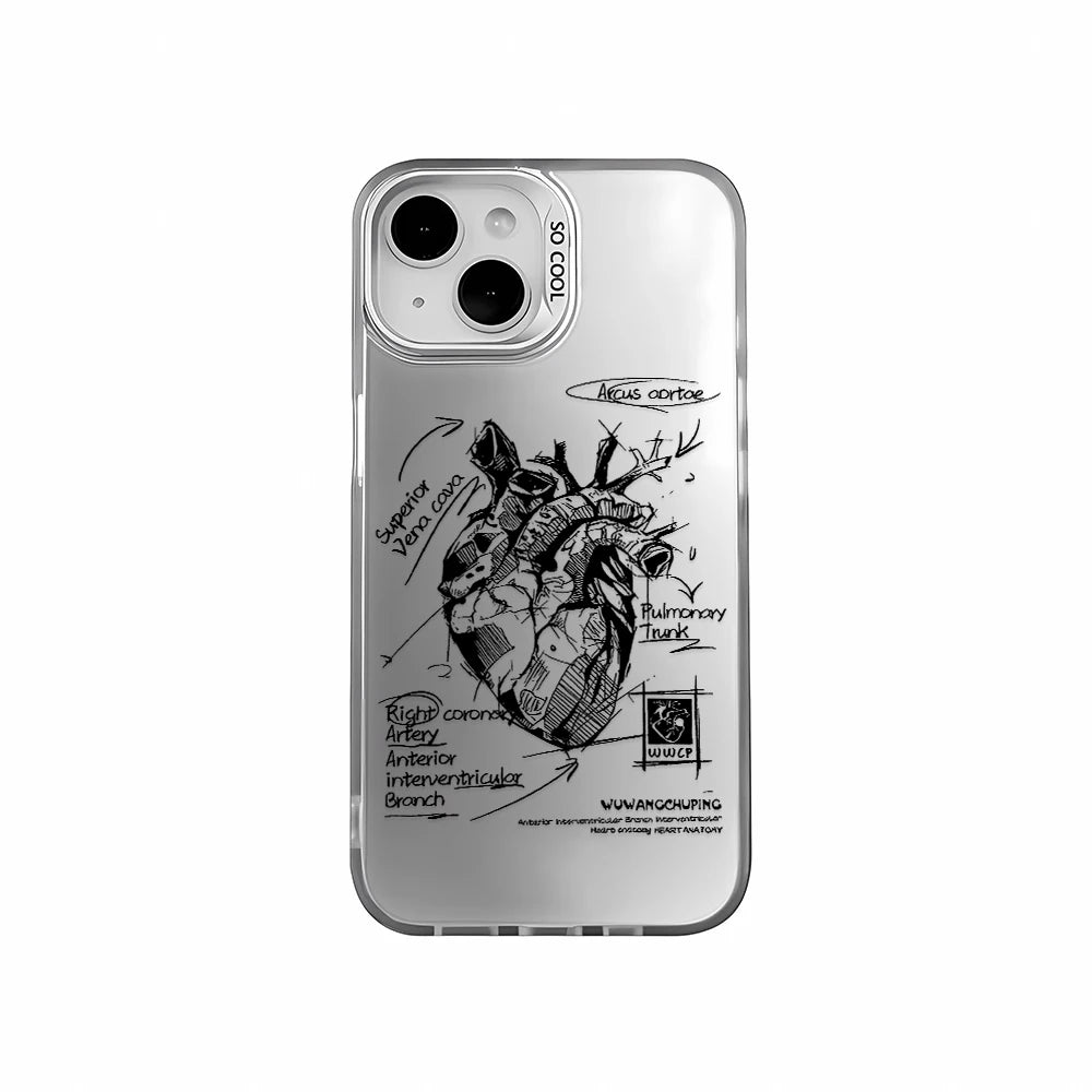 Creative Cardiovascular model Heart Medical Phone Case For