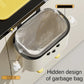 9L/12L DIY Cream-Colored Wall-mounted Kitchen Trash Can with