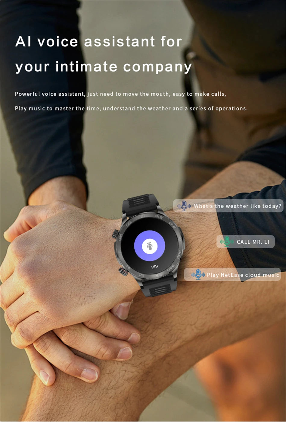 2025 New Bluetooth Call Smart Watch Men For