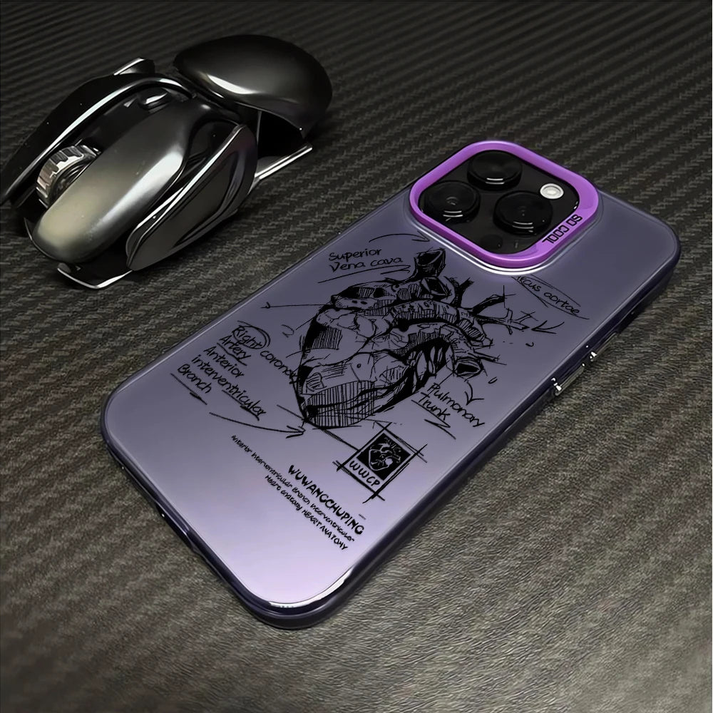 Creative Cardiovascular model Heart Medical Phone Case For