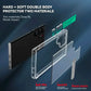 UYUXIO Kickstand Clear Mobile Phone Case for Samsung