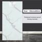 10pcs 3D Wall Sticker classic imitation marble Brick