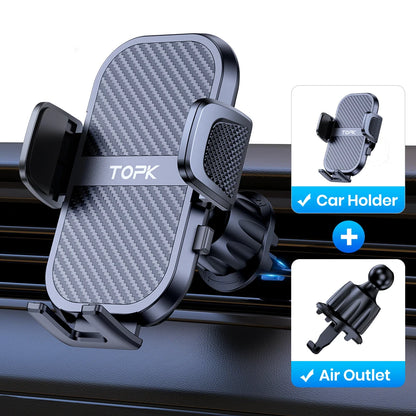 TOPK Car Phone Holder Super Stable Car Phone