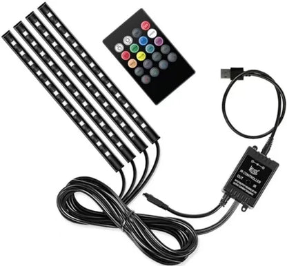 Neon 36 48 72 LED Car Interior Ambient