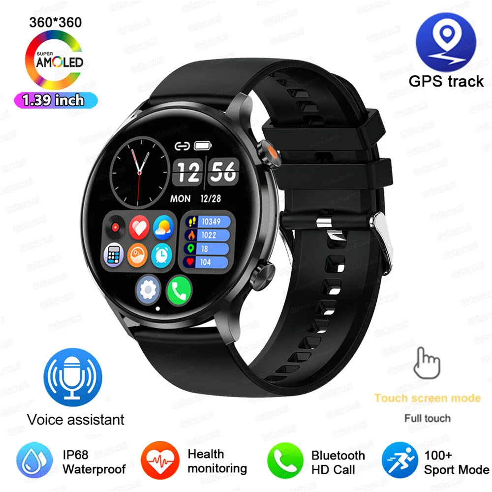 2025 New Smartwatch Women AMOLED HD Screen Always
