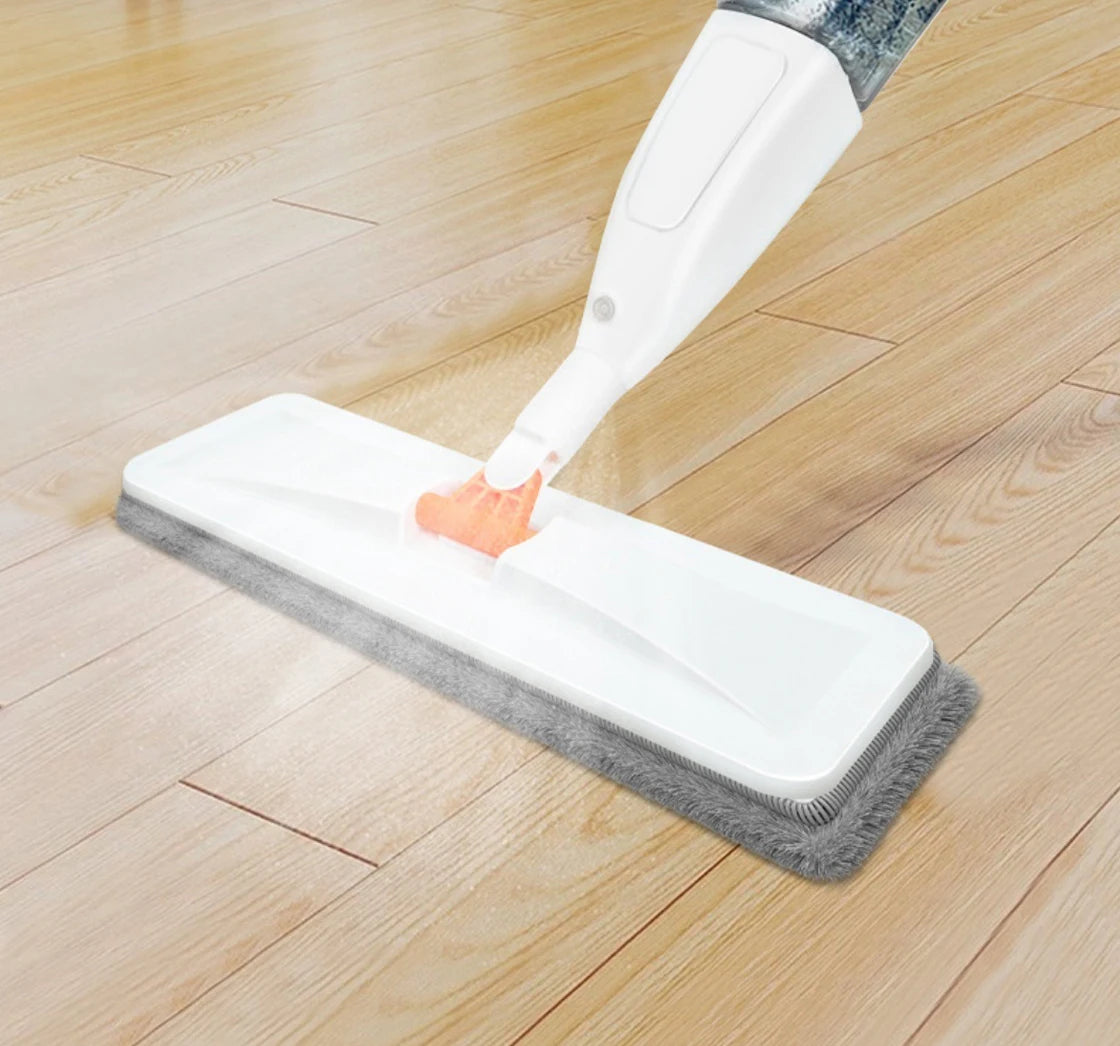 New Large Household Spray Mop With Replaceable Microfiber