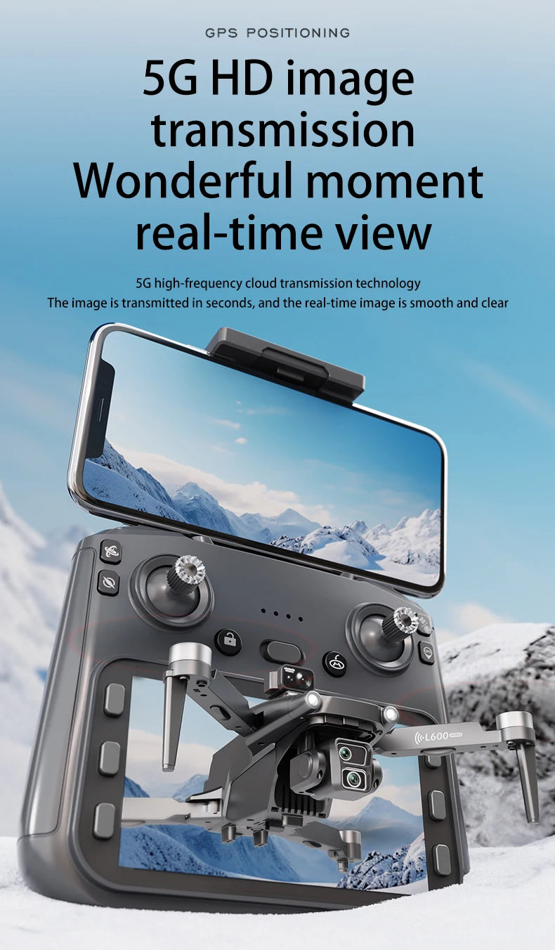 L600-1 Pro MAX GPS Drone 4K Professional HD