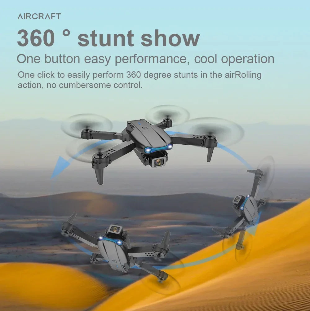 E99pro K3 Foldable Mini Drone - 4K HD