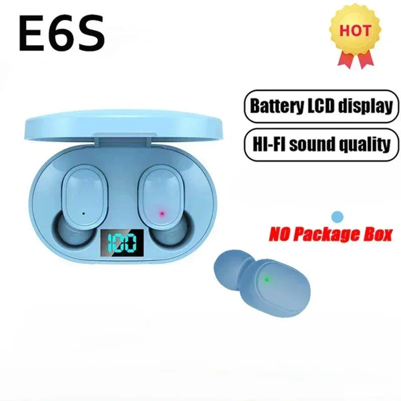 E6S Wireless Bluetooth Microphone Headphones