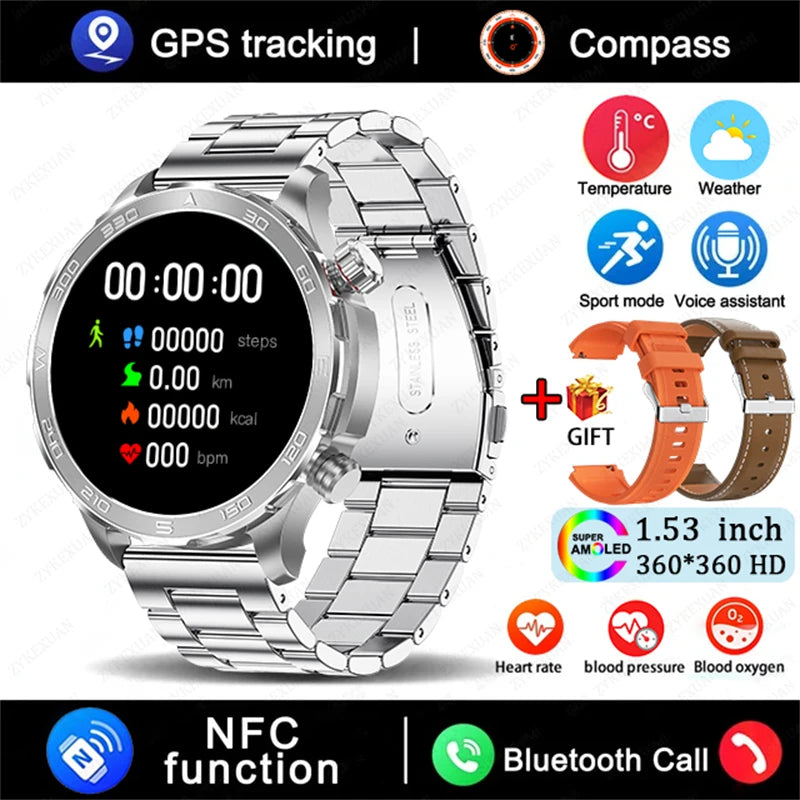 2025 New Bluetooth Call Smart Watch Men For