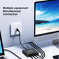 MZX 1-in-4-out 1000M Gigabit Network Hub Switch RJ45