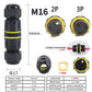 IP68 Outdoor Waterproof Junction Box Electrical Cable Connector,