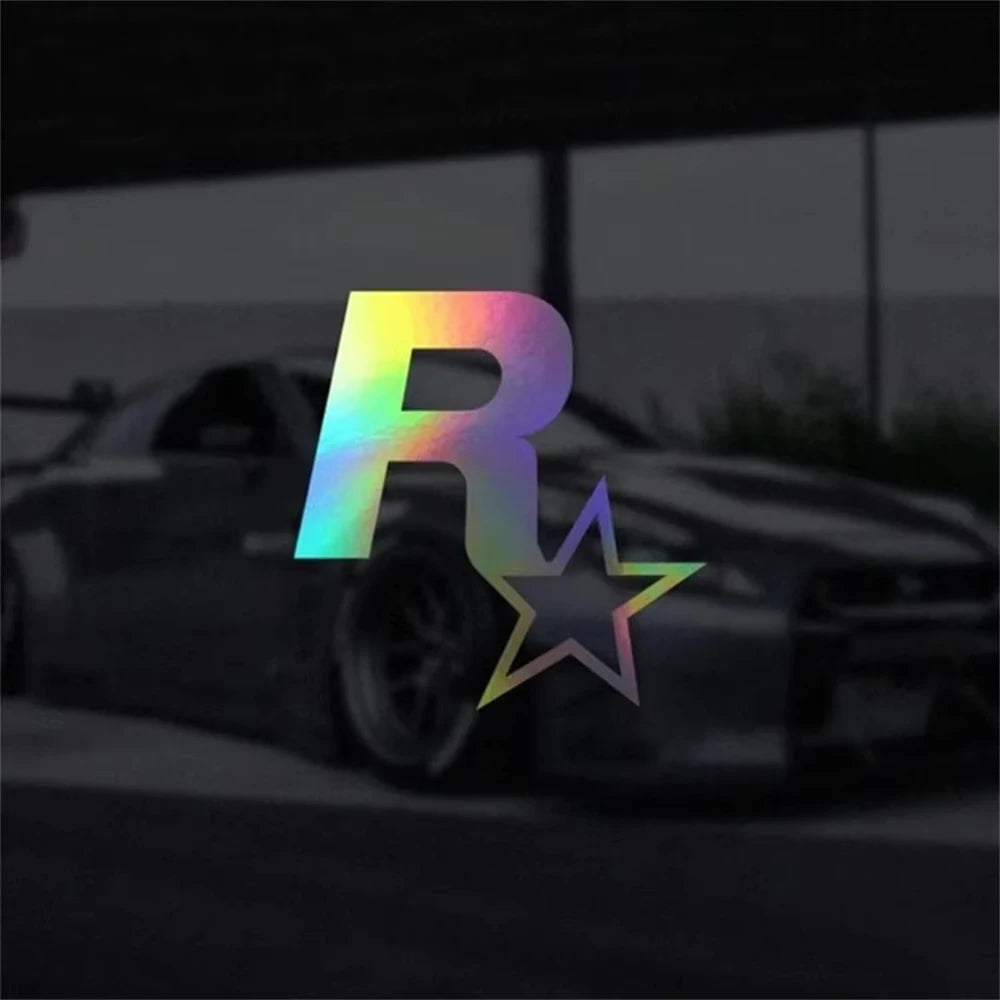 Car Stickers For Rockstar Game GTA5 Reflective Decoration