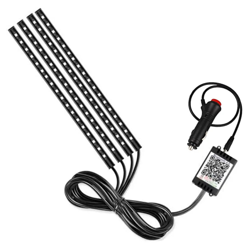 Neon 36 48 72 LED Car Interior Ambient
